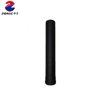 Black Stove 0.5M Straight Tube Chimney Flue Pipe With CE Certificate